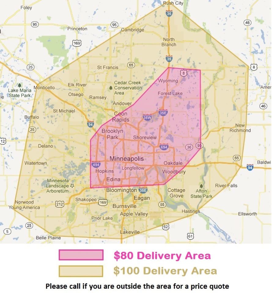 Delivery Map.